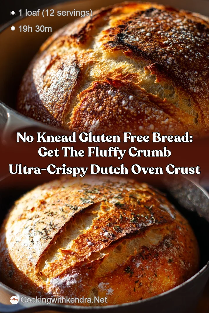 No Knead Gluten Free Bread: Get the Fluffy Crumb Ultra-Crispy Dutch Oven Crust