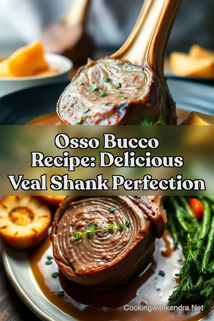 Osso Bucco Recipe: Delicious Veal Shank Perfection : PIN FOR LATER Osso Bucco Recipe: Delicious Veal Shank Perfection