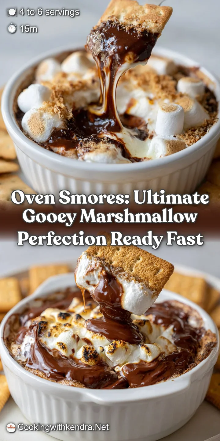 Oven Smores: Ultimate Gooey Marshmallow Perfection Ready Fast