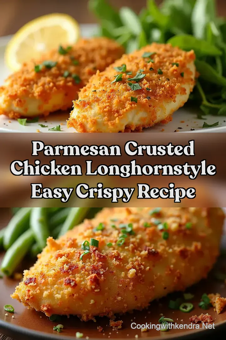 Parmesan Crusted Chicken LonghornStyle Easy Crispy Recipe