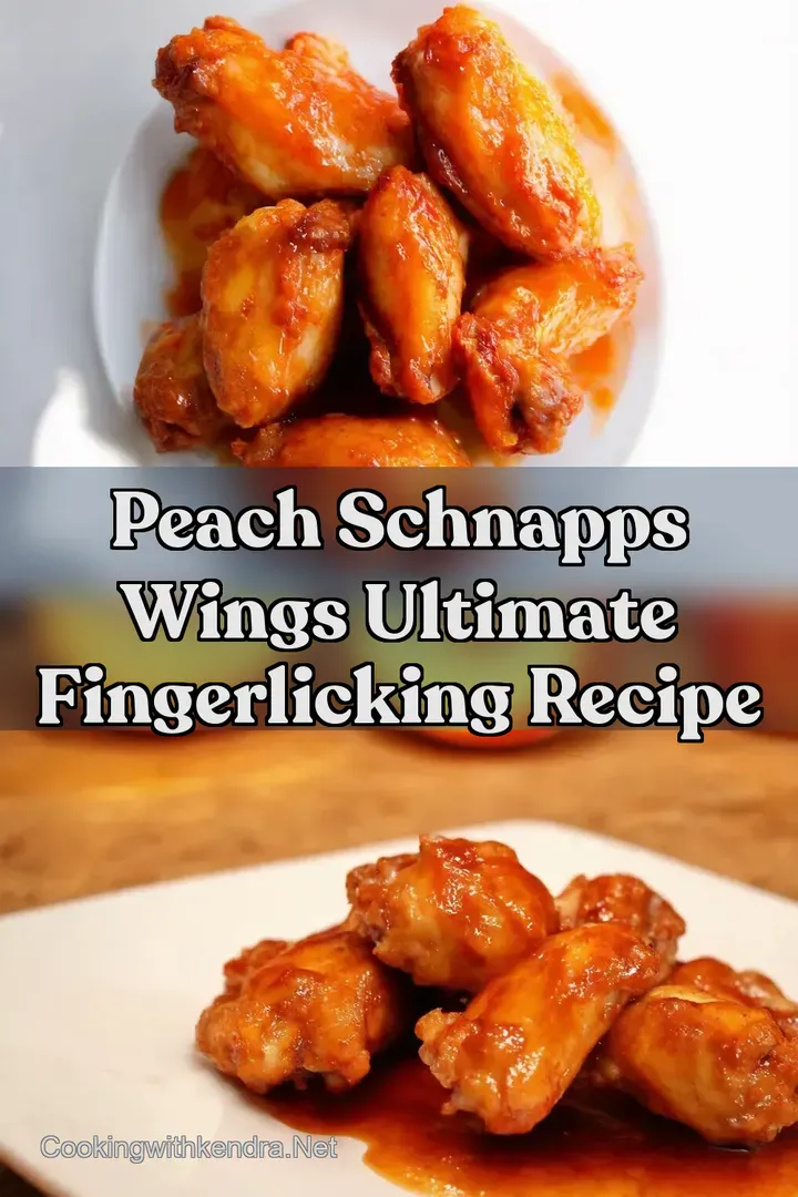 Peach Schnapps Wings Ultimate FingerLicking Recipe