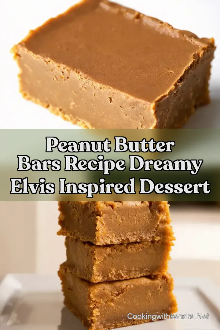 Peanut Butter Bars Recipe Dreamy Elvis Inspired Dessert
