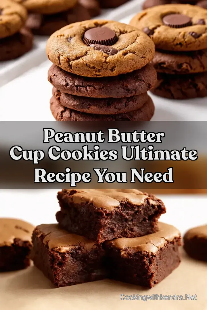 Peanut Butter Cup Cookies ULTIMATE Recipe You NEED