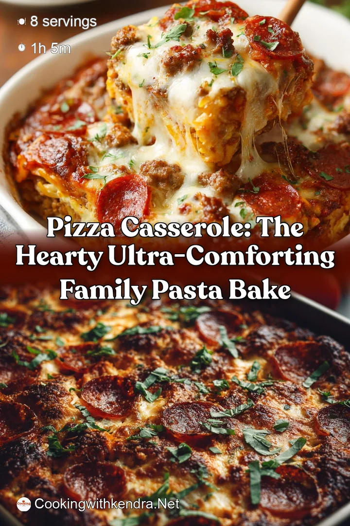 Pizza Casserole: The Hearty Ultra-Comforting Family Pasta Bake