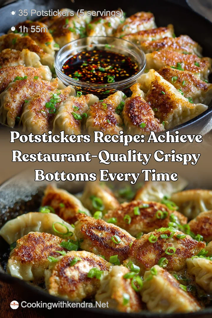 Potstickers Recipe: Achieve Restaurant-Quality Crispy Bottoms Every Time