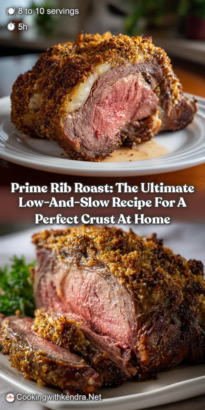 Prime Rib Roast: The Ultimate Low-and-Slow Recipe for a Perfect Crust at Home