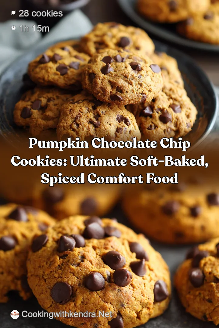 Pumpkin Chocolate Chip Cookies: Ultimate Soft-Baked Spiced Comfort Food