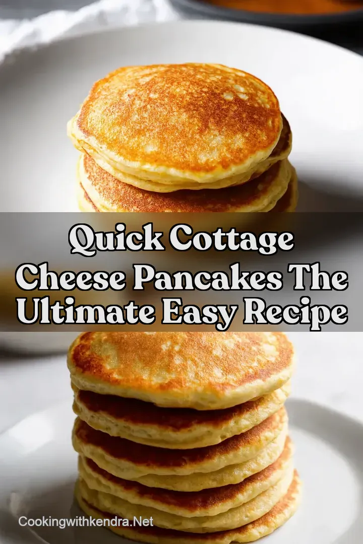 Quick Cottage Cheese Pancakes The Ultimate Easy Recipe