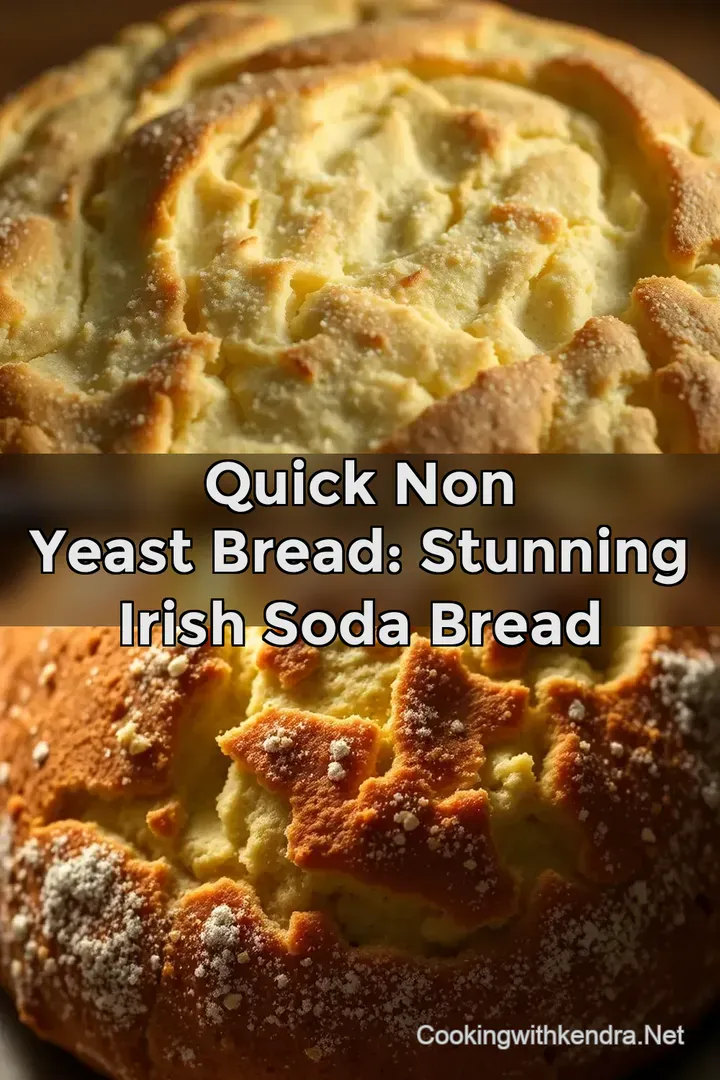 Quick Non Yeast Bread: Stunning Irish Soda Bread