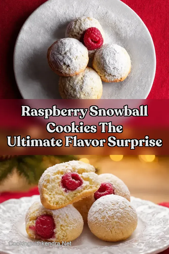 Raspberry Snowball Cookies The Ultimate Flavor Surprise
