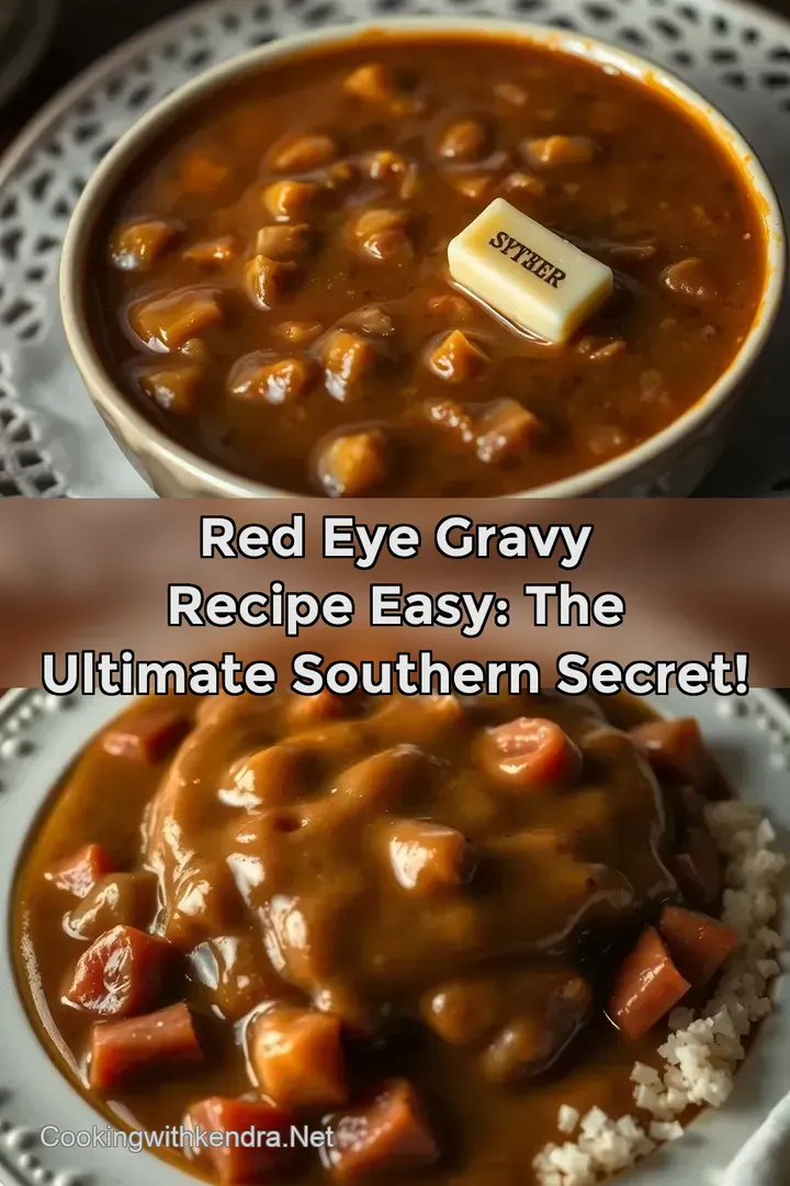 Red Eye Gravy Recipe Easy: The Ultimate Southern Secret!