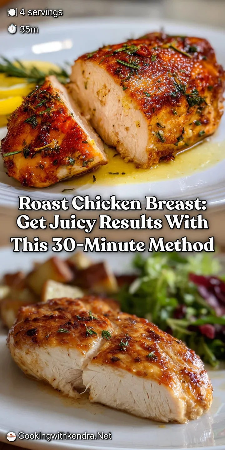 Roast Chicken Breast: Get Juicy Results with This 30-Minute Method