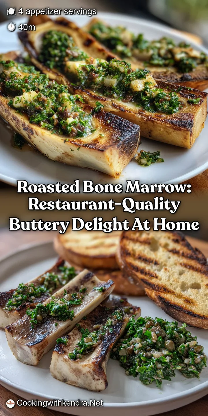 Roasted Bone Marrow: Restaurant-Quality Buttery Delight at Home