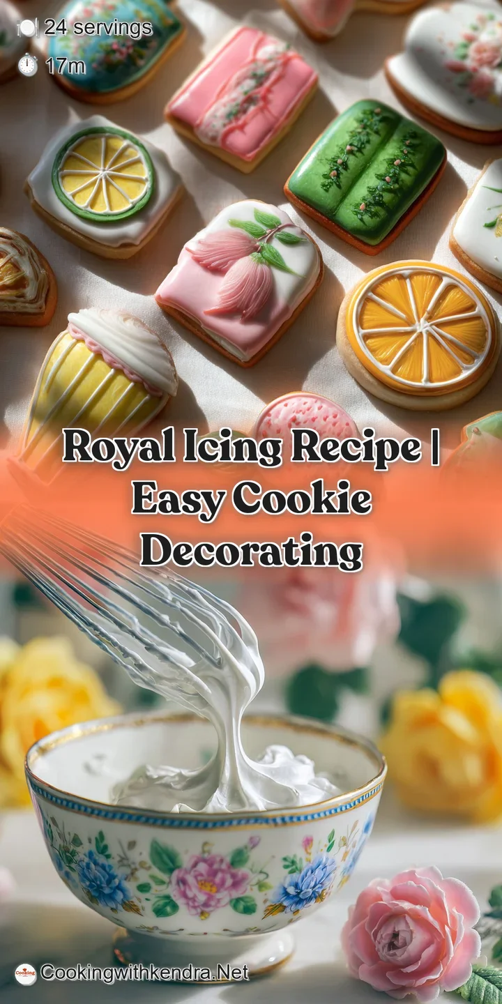 Close-up of a flawlessly iced sugar cookie, the smooth, bright white surface gleaming, promising a crisp bite with subtle ...