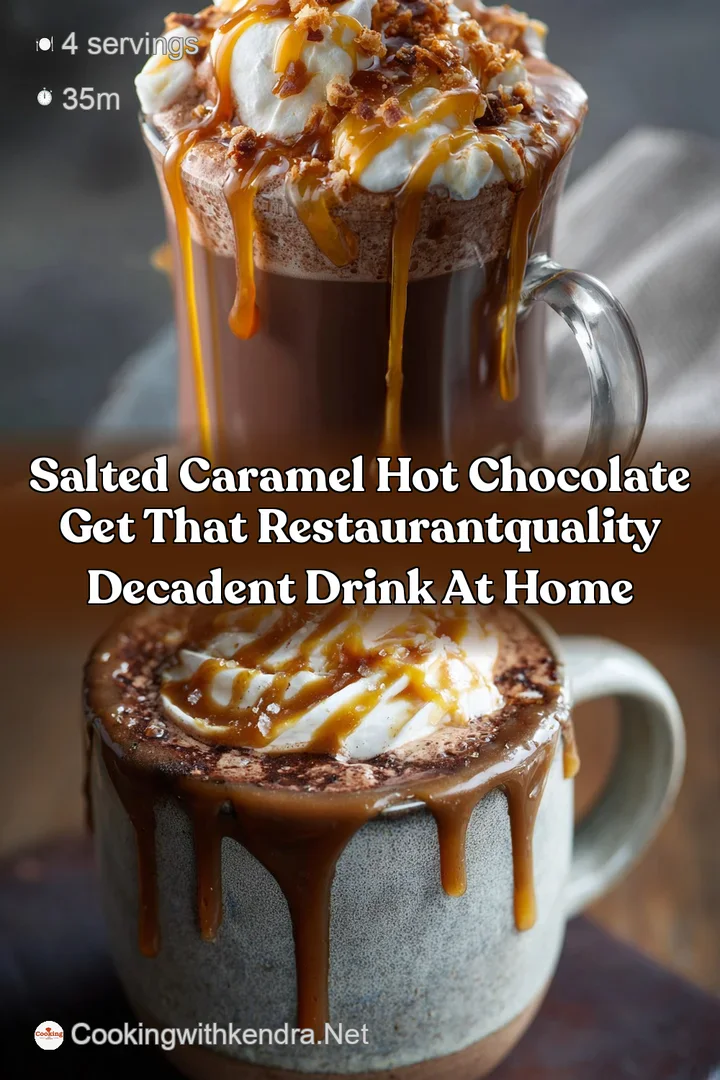 Salted Caramel Hot Chocolate Get That RestaurantQuality Decadent Drink at Home