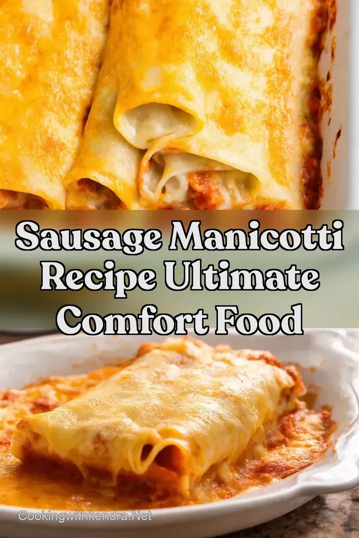 Sausage Manicotti Recipe Ultimate Comfort Food