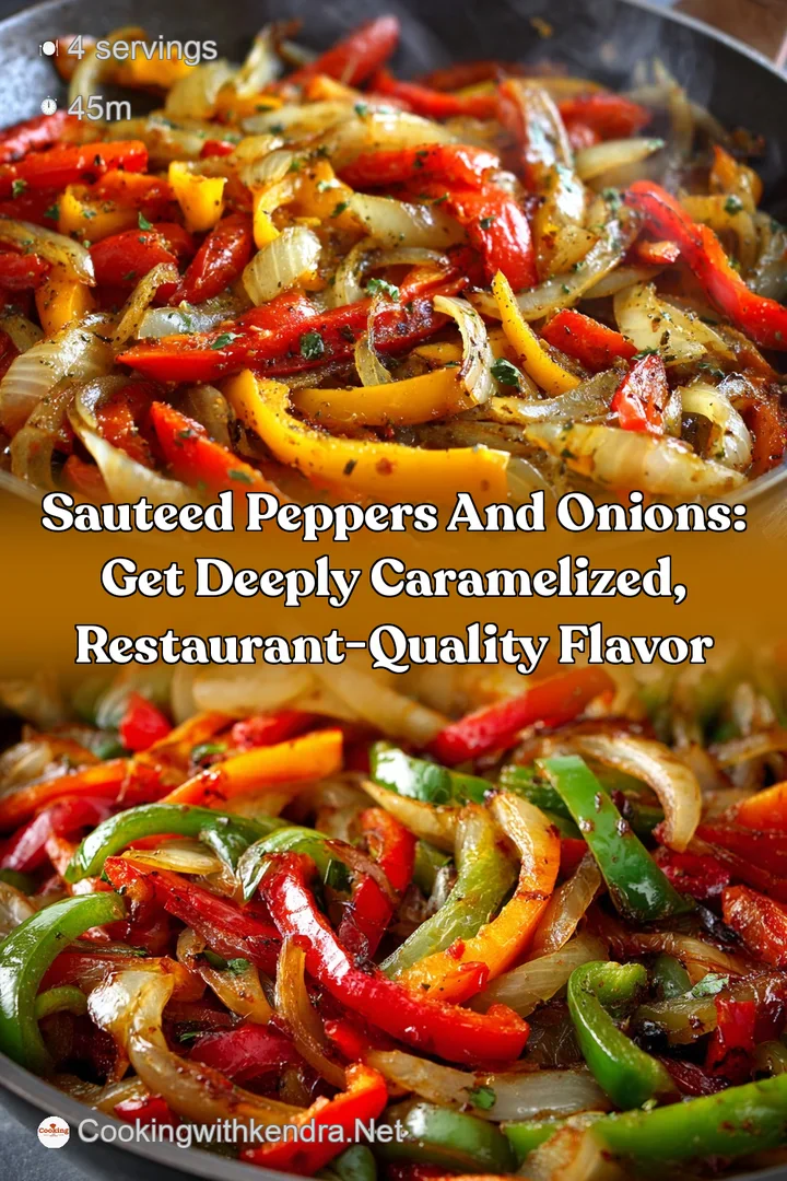 Sauteed Peppers and Onions: Get Deeply Caramelized Restaurant-Quality Flavor