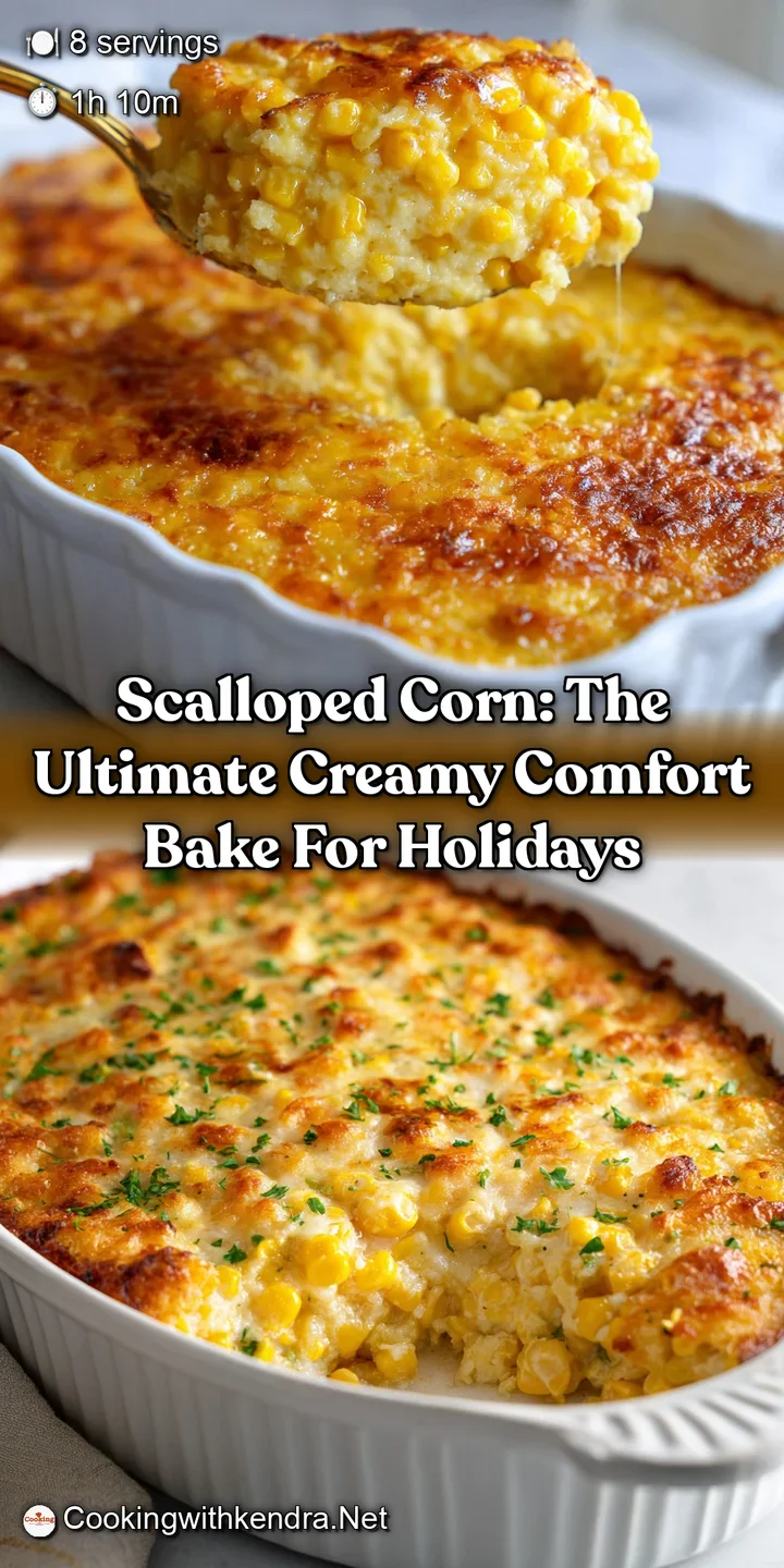 Scalloped Corn: The Ultimate Creamy Comfort Bake for Holidays