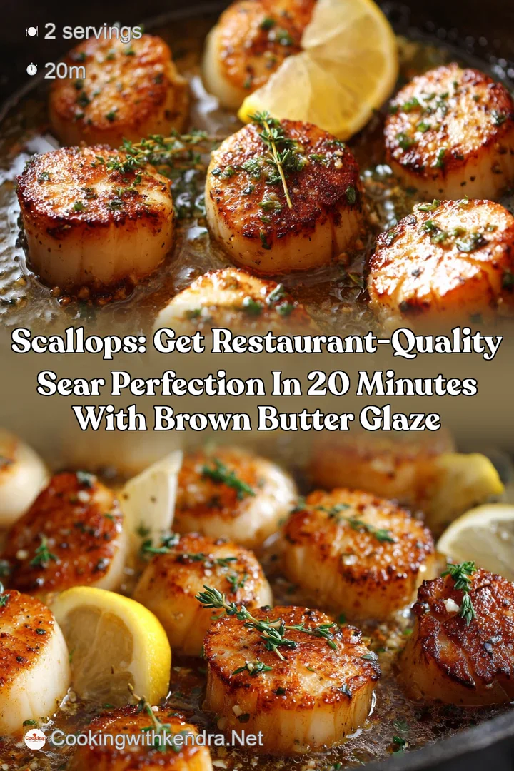 Scallops: Get Restaurant-Quality Sear Perfection in 20 Minutes with Brown Butter Glaze