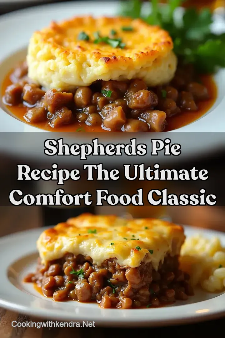 Shepherds Pie Recipe The Ultimate Comfort Food Classic