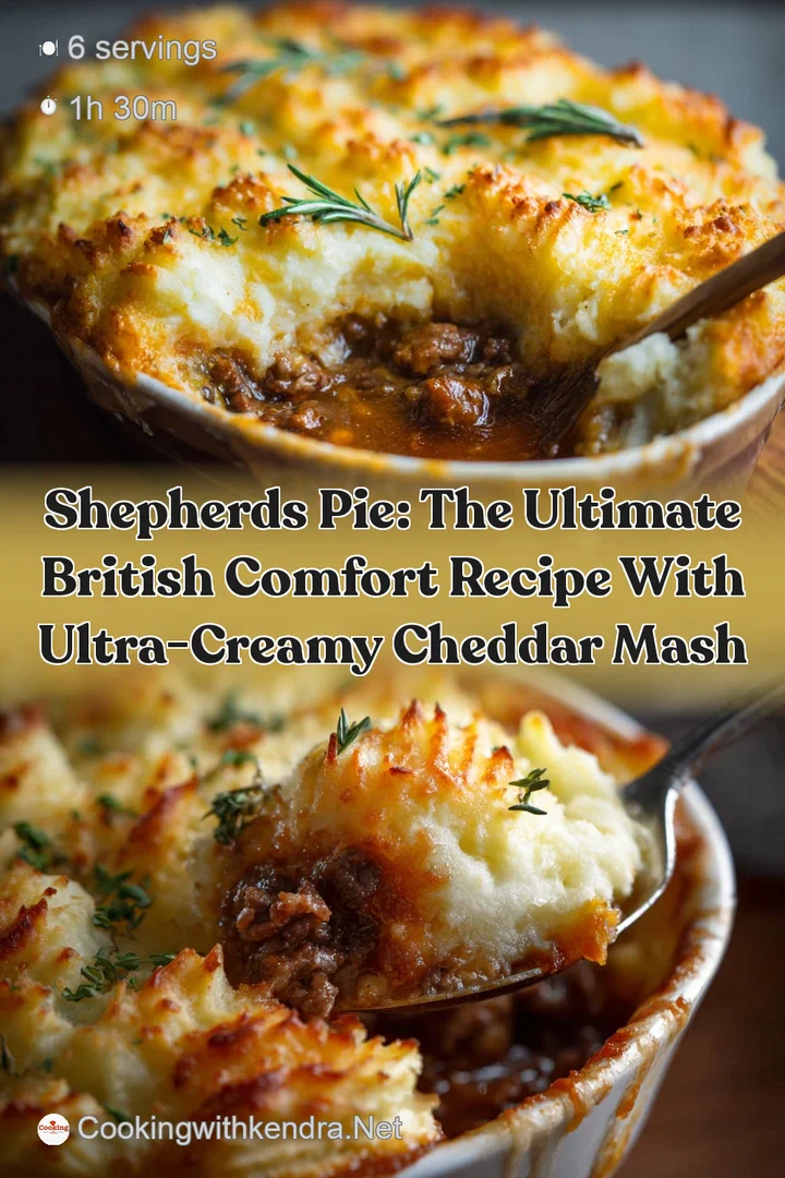 Shepherds Pie: The Ultimate British Comfort Recipe with Ultra-Creamy Cheddar Mash