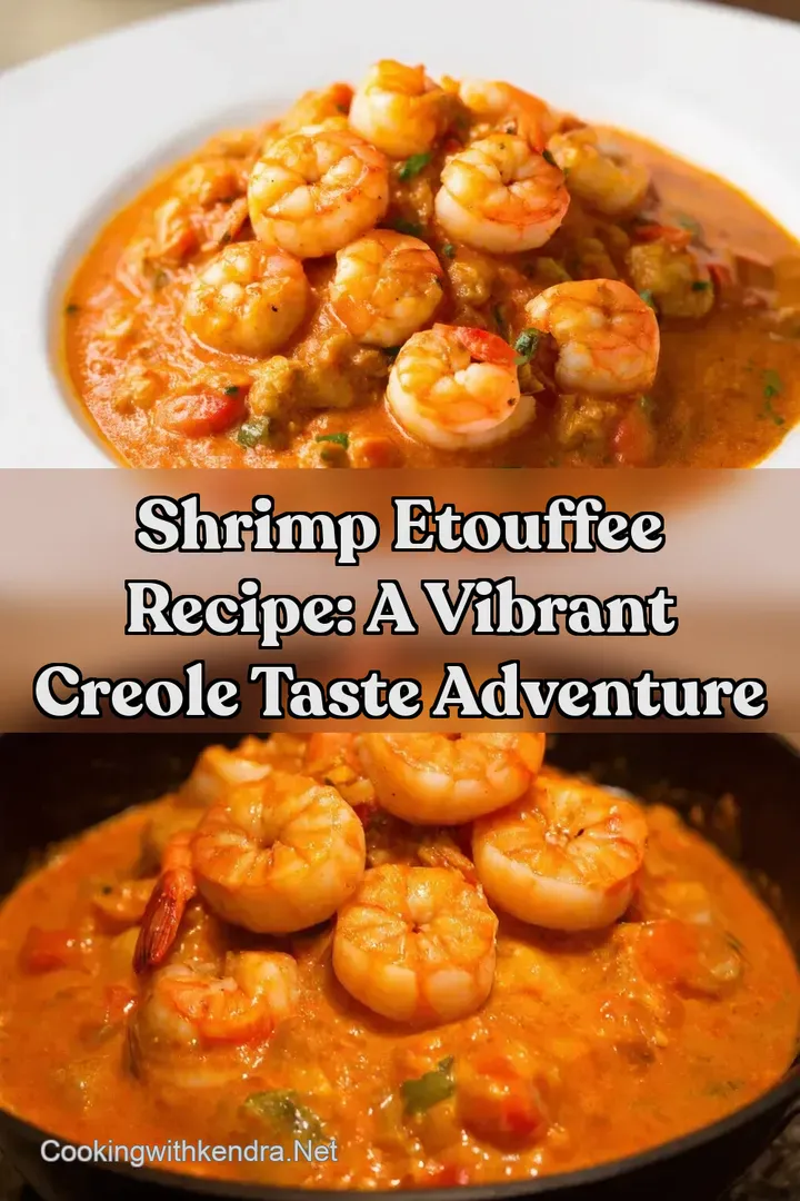 Shrimp Etouffee Recipe: A Vibrant Creole Taste Adventure : PIN FOR LATER Shrimp Etouffee Recipe: A Vibrant Creole Taste Adventure