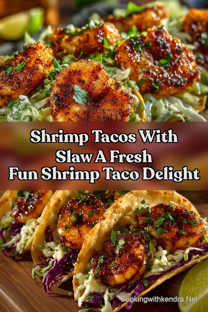 Shrimp Tacos With Slaw A Fresh Fun Shrimp Taco Delight