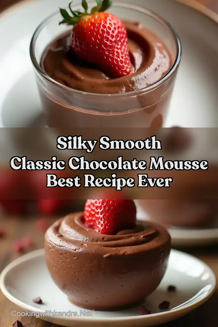 Silky Smooth Classic Chocolate Mousse Best Recipe EVER