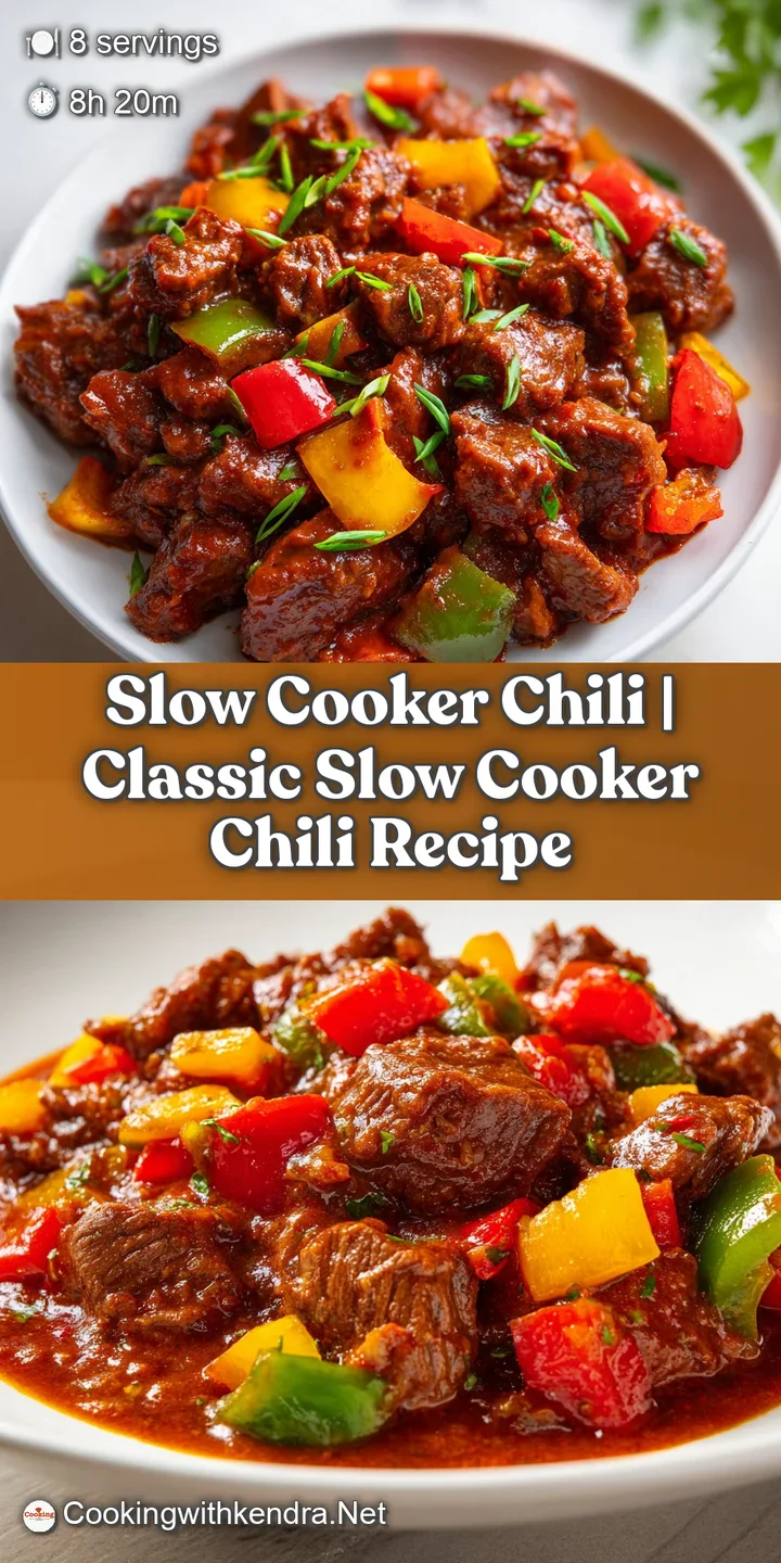 Close-up of chunky ground beef and red kidney beans in a rich, dark red sauce with steam rising from the top.