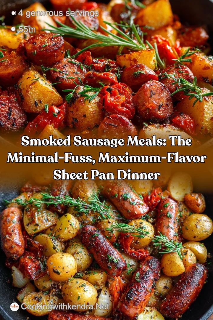 Smoked Sausage Meals: The Minimal-Fuss Maximum-Flavor Sheet Pan Dinner