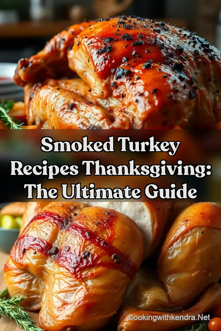 Smoked Turkey Recipes Thanksgiving: The Ultimate Guide