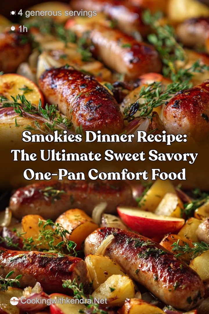 Smokies Dinner Recipe: The Ultimate Sweet Savory One-Pan Comfort Food