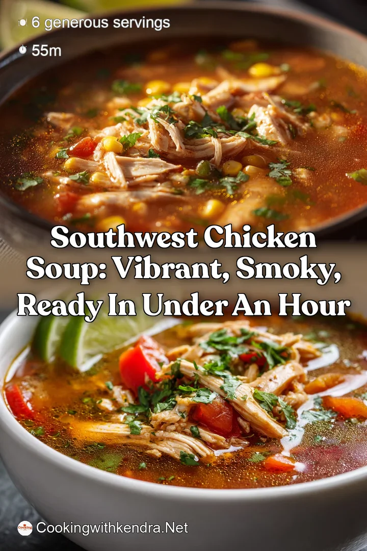Southwest Chicken Soup: Vibrant Smoky Ready in Under an Hour