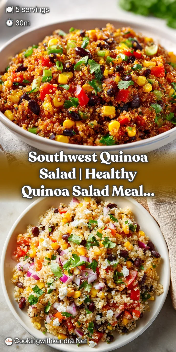 Close-up of fluffy quinoa salad showcasing textures of crisp corn kernels, tender black beans, and fresh cilantro.