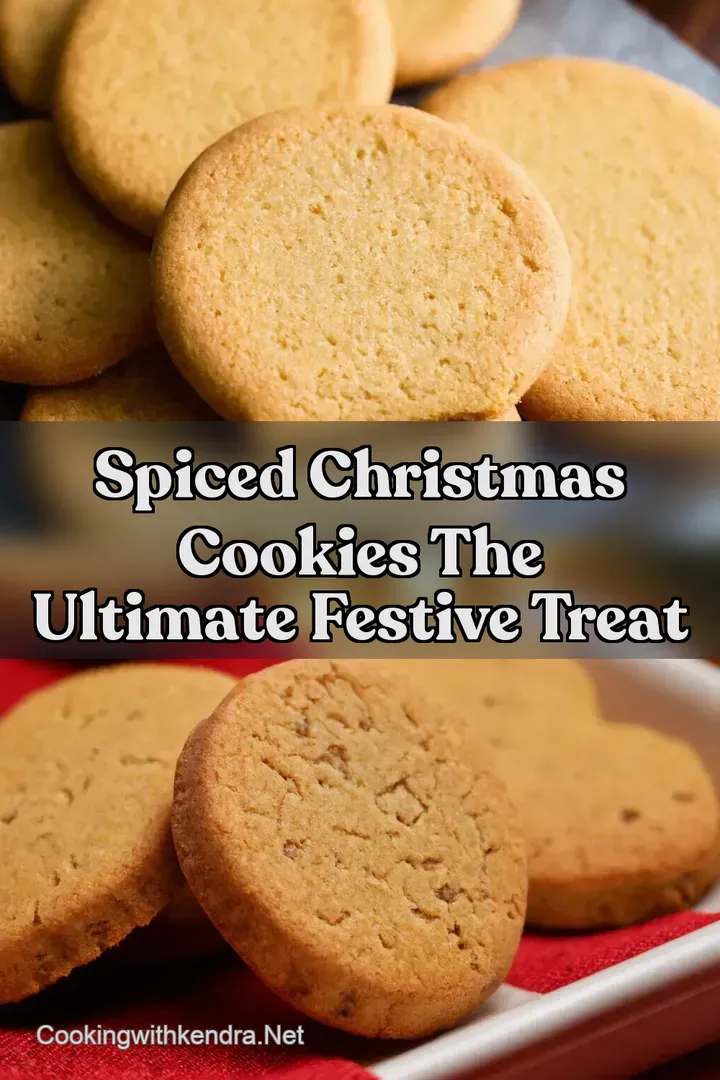 Spiced Christmas Cookies The Ultimate Festive Treat