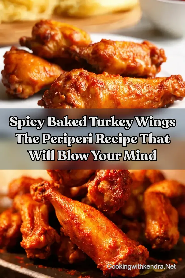 Spicy Baked Turkey Wings The PeriPeri Recipe That Will Blow Your Mind
