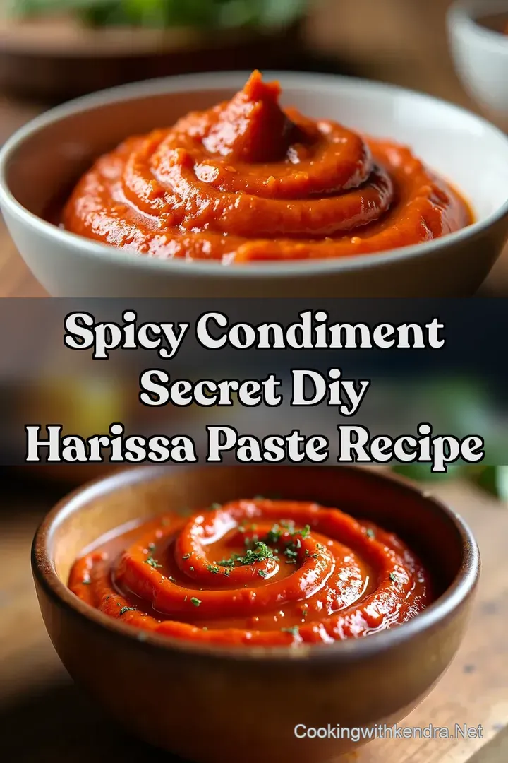 Spicy Condiment Secret DIY Harissa Paste Recipe