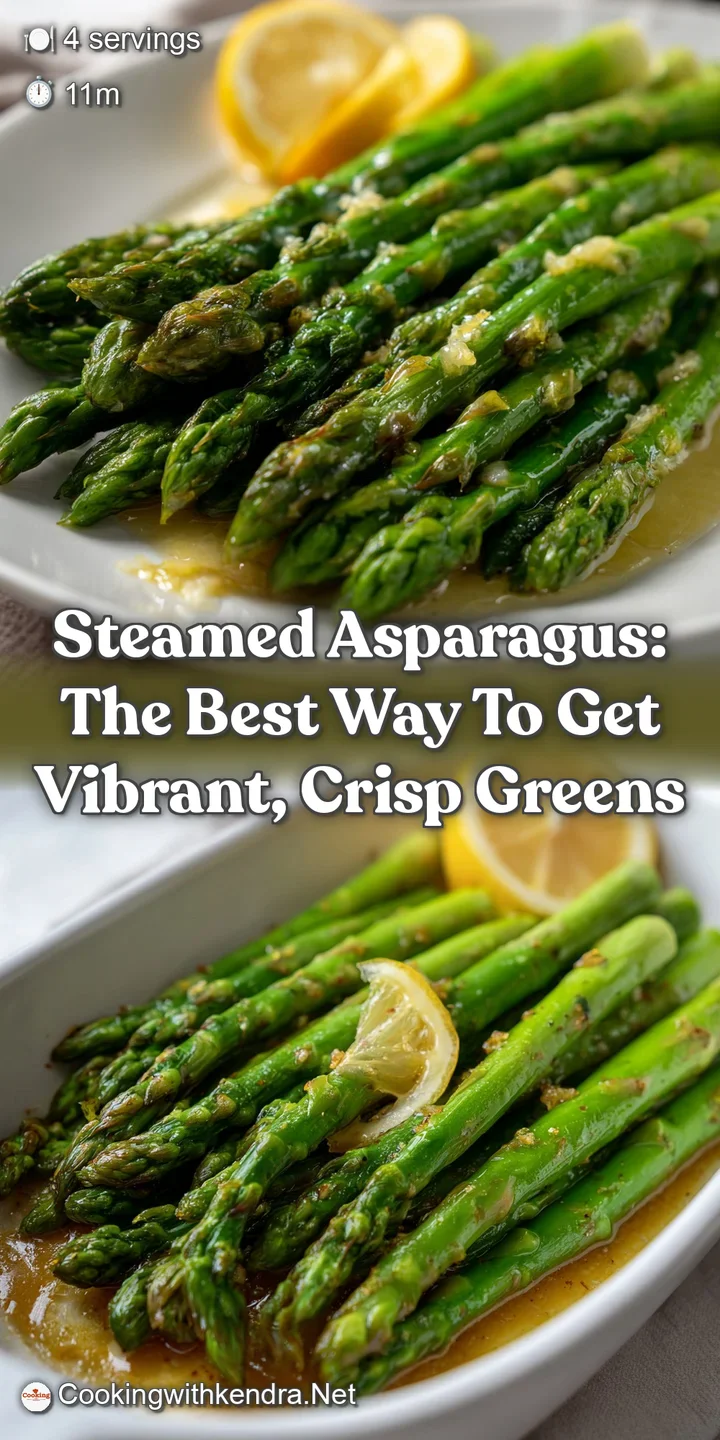 Steamed Asparagus: The Best Way to Get Vibrant Crisp Greens