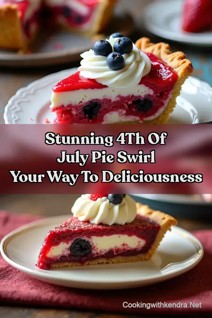 Stunning 4th of July Pie Swirl Your Way to Deliciousness
