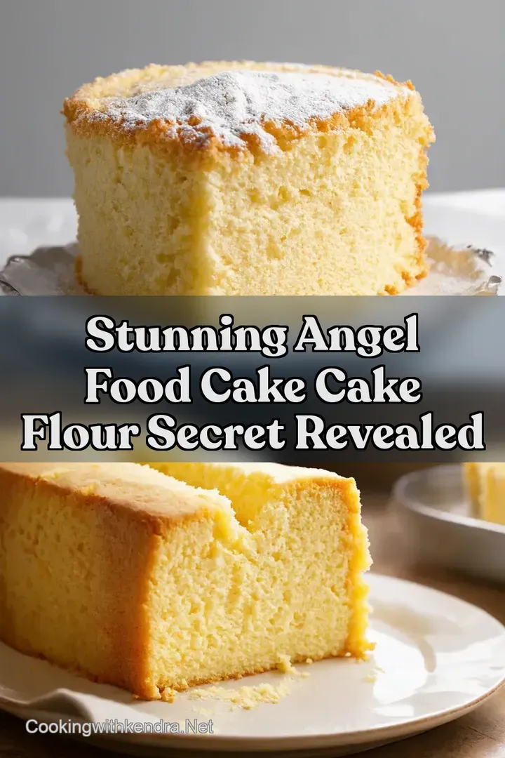 Stunning Angel Food Cake Cake Flour Secret Revealed