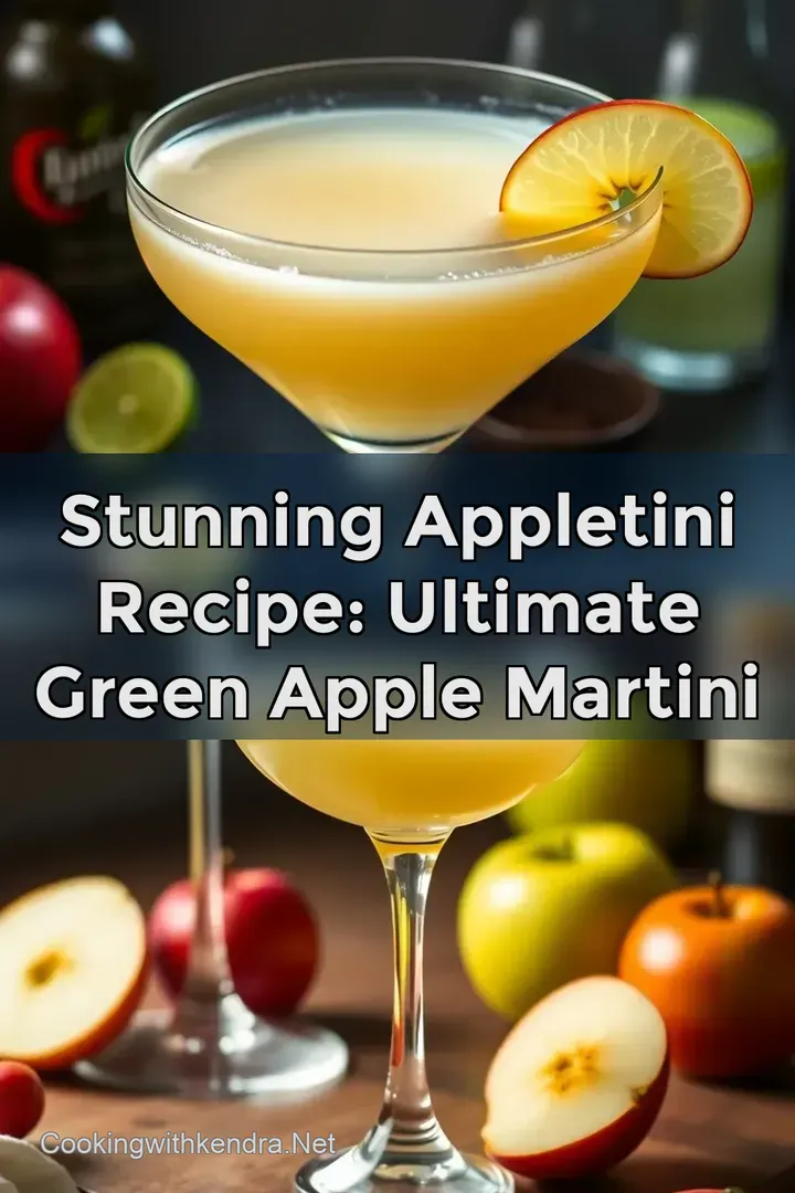 Stunning Appletini Recipe: Ultimate Green Apple Martini