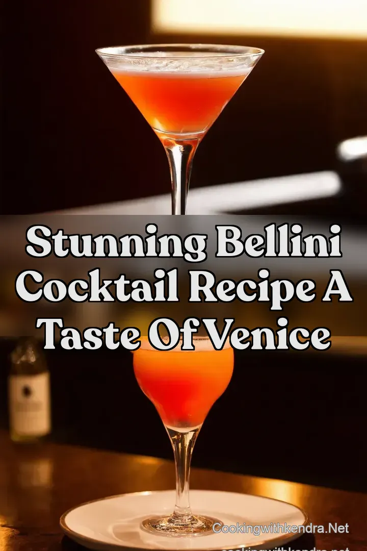 Stunning Bellini cocktail recipe A Taste Of Venice : PIN FOR LATER Stunning Bellini cocktail recipe A Taste Of Venice
