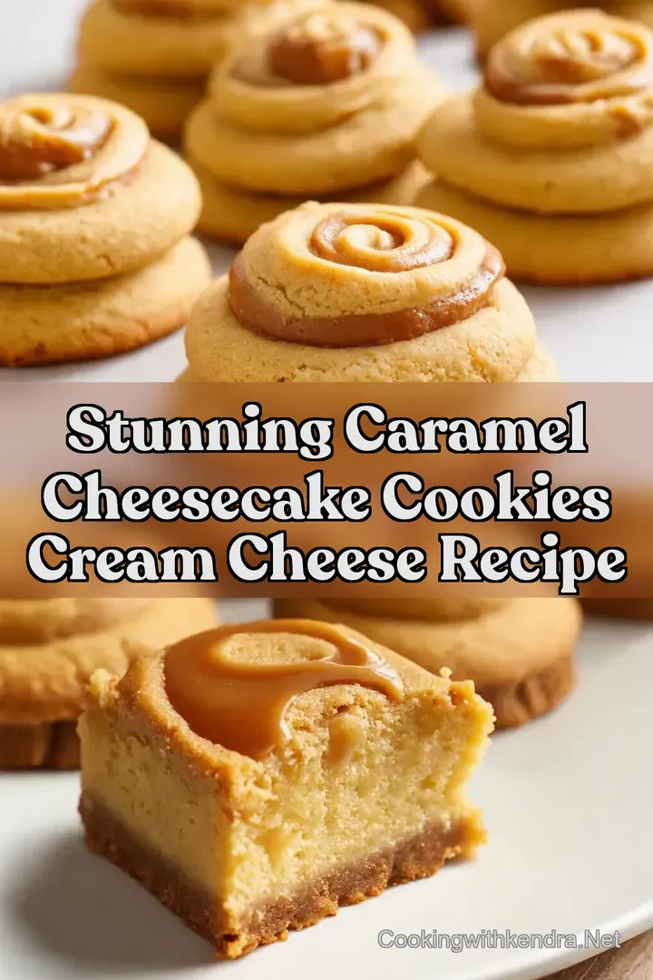 Stunning Caramel Cheesecake Cookies Cream Cheese Recipe