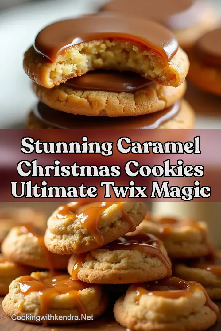 Stunning Caramel Christmas Cookies Ultimate Twix Magic