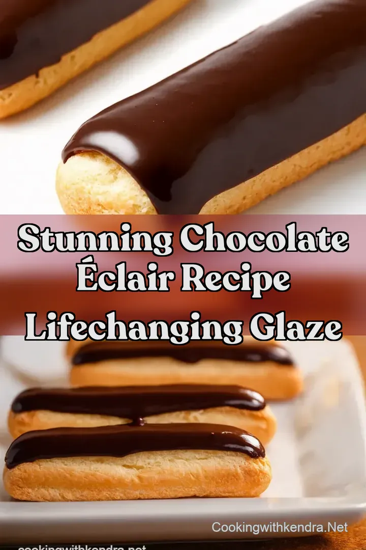 Stunning Chocolate &Eacute;clair Recipe LifeChanging Glaze