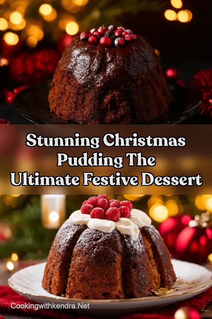 Stunning Christmas Pudding The Ultimate Festive Dessert
