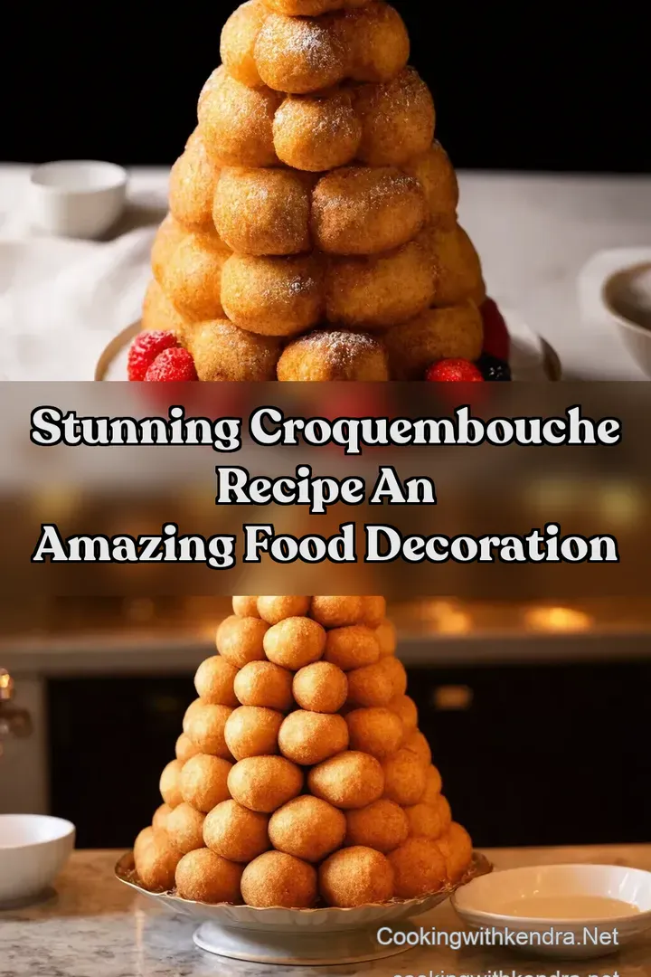 Stunning Croquembouche Recipe An Amazing Food Decoration