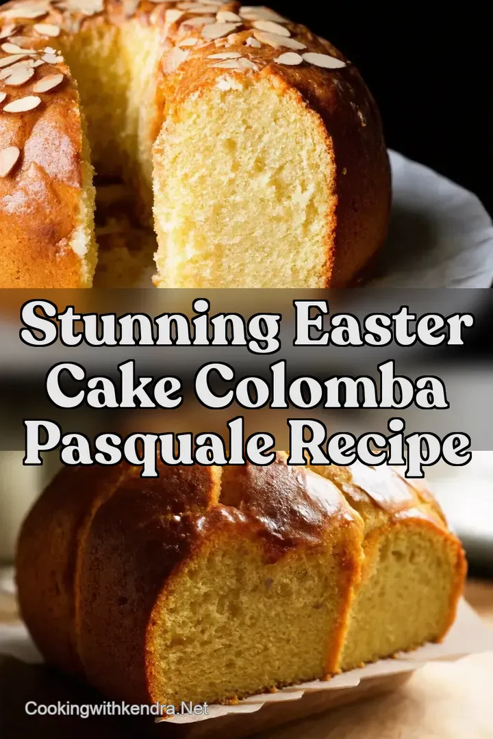Stunning Easter Cake Colomba Pasquale Recipe