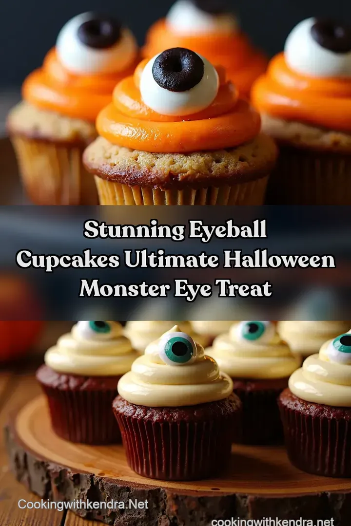 Stunning Eyeball Cupcakes Ultimate Halloween Monster Eye Treat