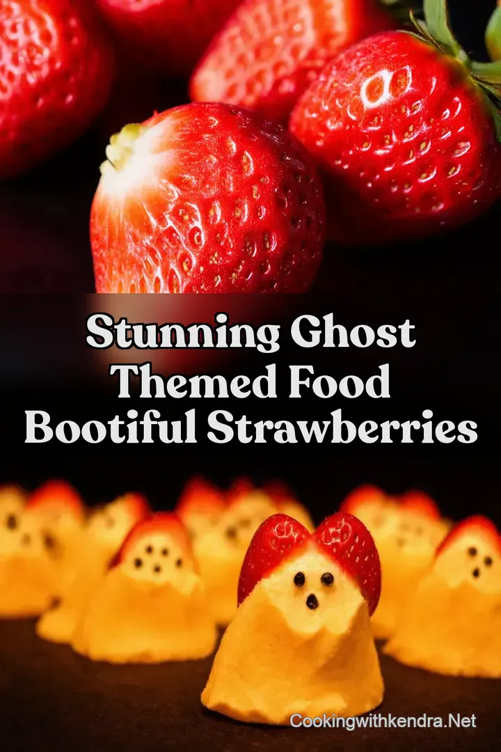 Stunning Ghost Themed Food Bootiful Strawberries